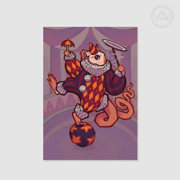 Circus Rat | A5 Print