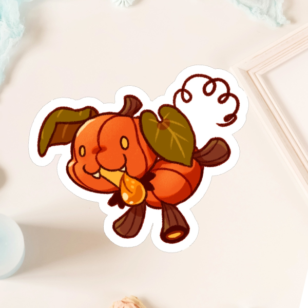 Pupkin Sticker (running)
