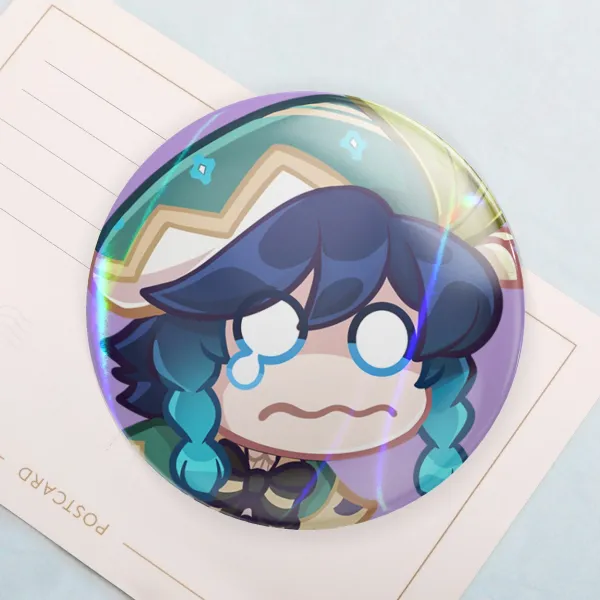 Venti Sobs [Genshin Impact] - Badge