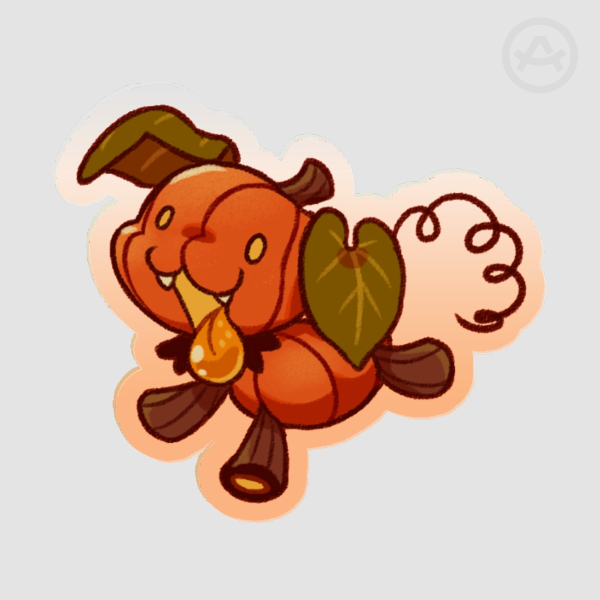 Pupkin Acrylic Pin