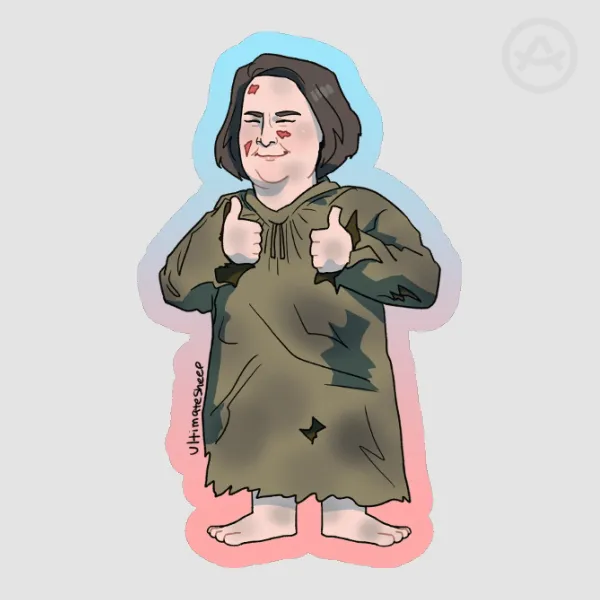 Ghosts CBS Nancy Sticker