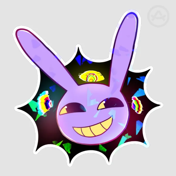 Colored Edge Die Cut Stickers