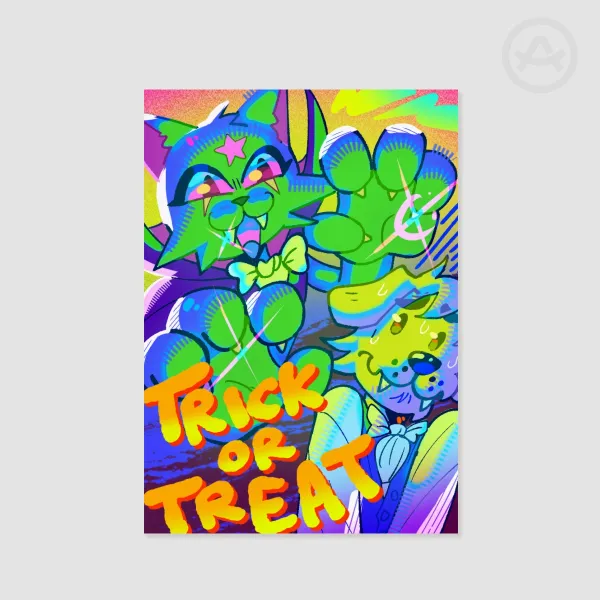 Pik & Socks - Teeth - BBCHA!! Print A5