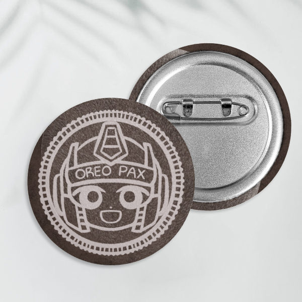 Oreo Pax (TFOne) Plush Badge