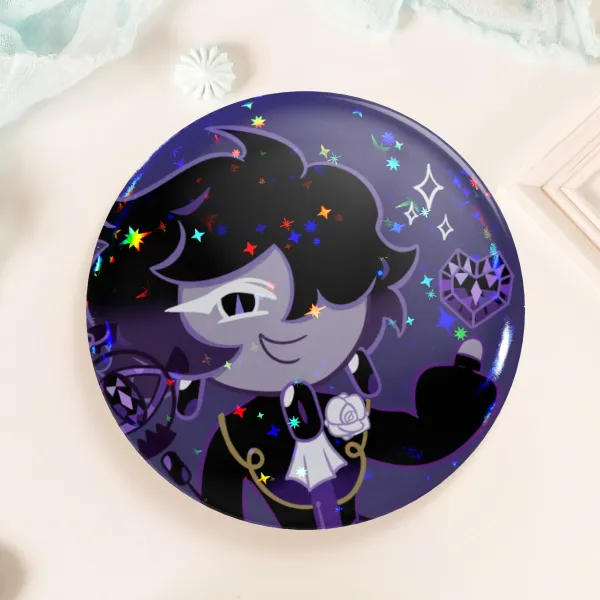 Black Sapphire Can Badge