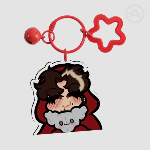 Rei Cozy Acrylic Keychain