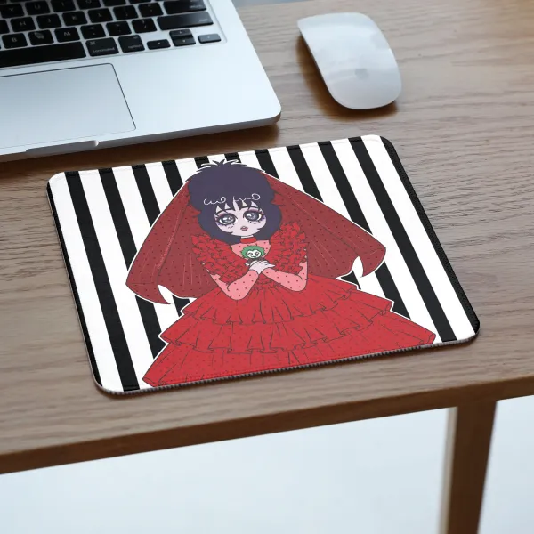 Lydia and Beetle Mouse Pad