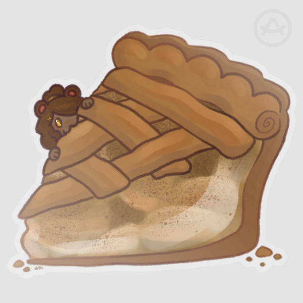 Apple Pie Fanatic Sticker