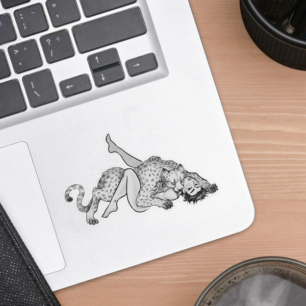 Lars PinUp CHEETAH - Sticker