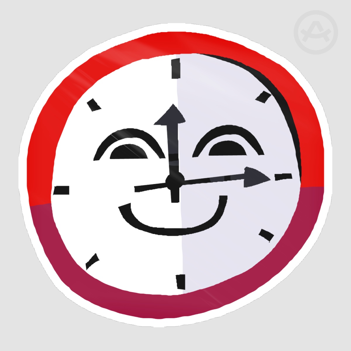Clockey || Endacopia Sticker