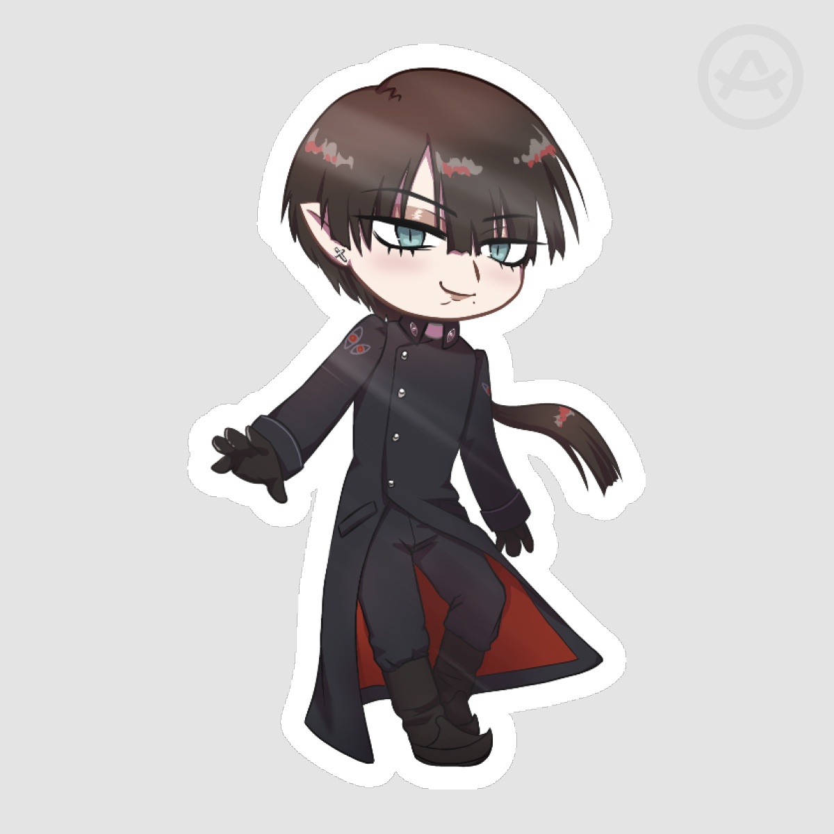 Mr Priest Vinyl Sticker