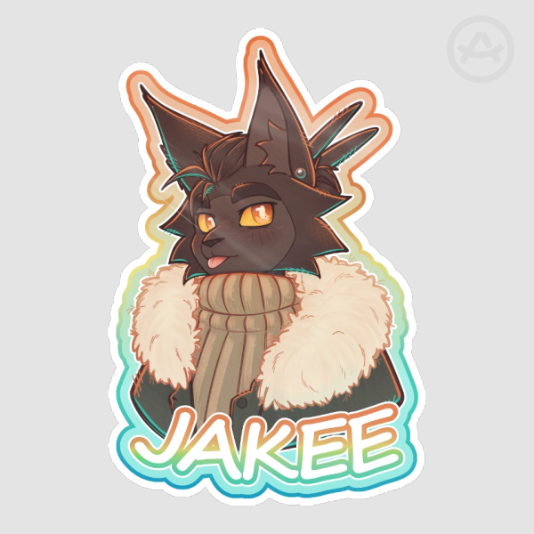 Jakee Sona Badge Sticker