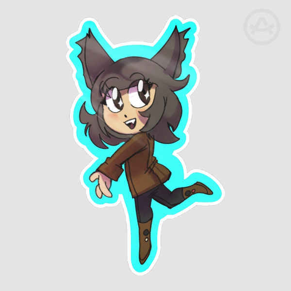 Original Catgirl Ari Sticker!