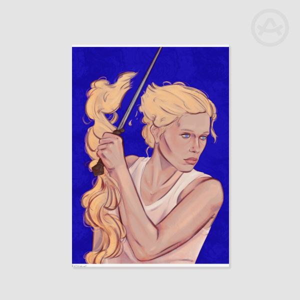 Gabrielle de Lioncourt Print