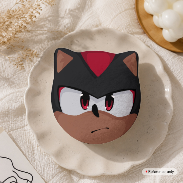 Shadow the Hedgehog Plush Badge