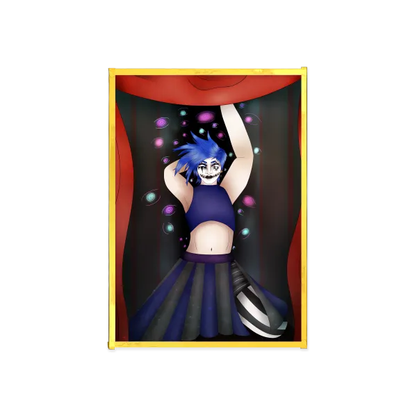 Nin the Jester - Art Board