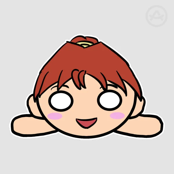 Die Cut Morriverse Raissa Nesoberi Sticker