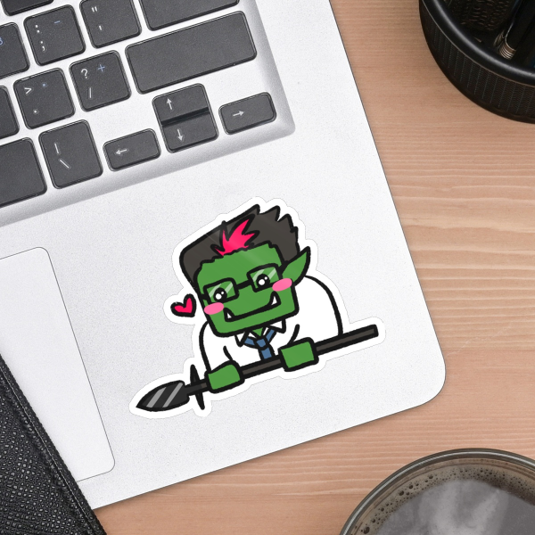 Randon Spear Sticker