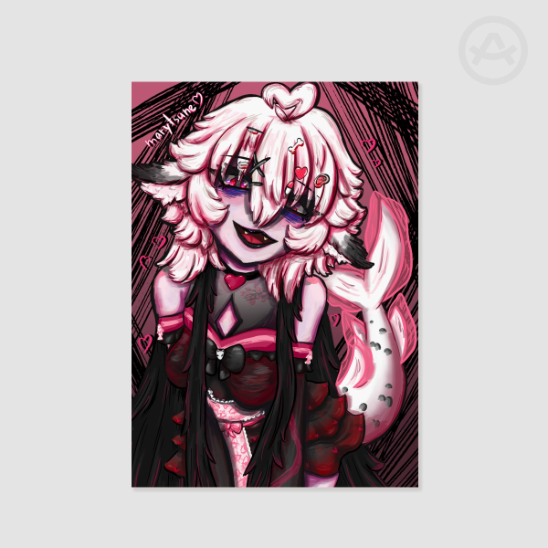 "Forever chaotically mine! <3" Marytsune Poster Printing