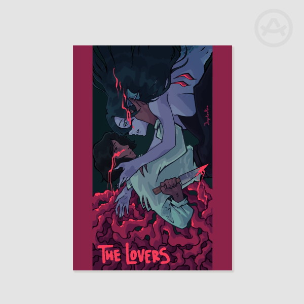 The Lovers A5 small size poster