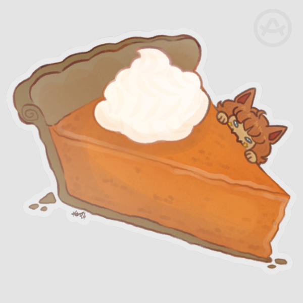 Pumpkin Pie Lover Sticker