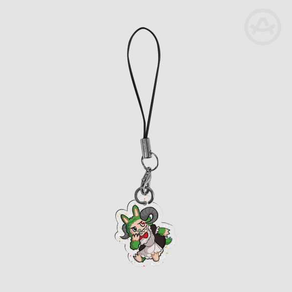 Docm77 Monster Maid Glitter Keychain