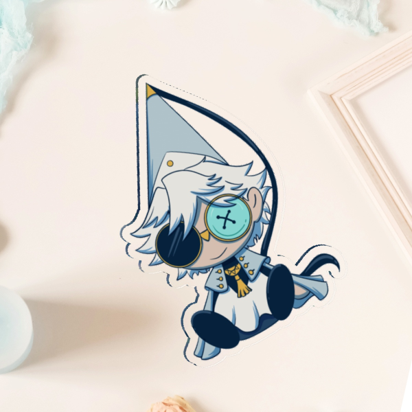 Qifrey - Cursed Puppet - Acrylic Pin