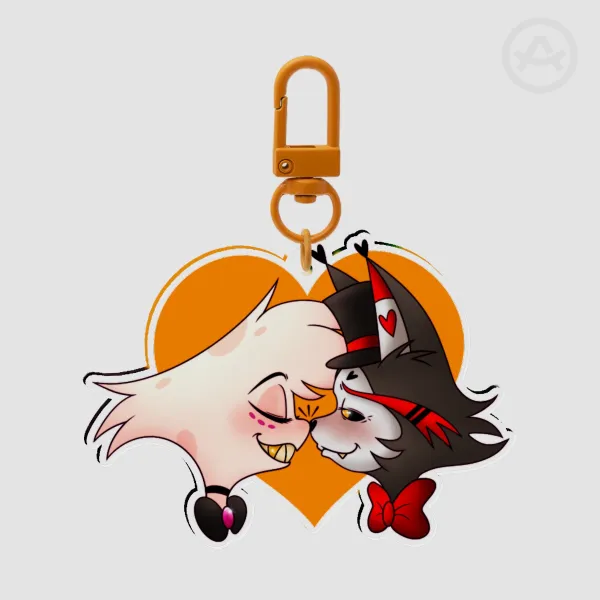 Huskerdust Eskimo Kiss Keychain