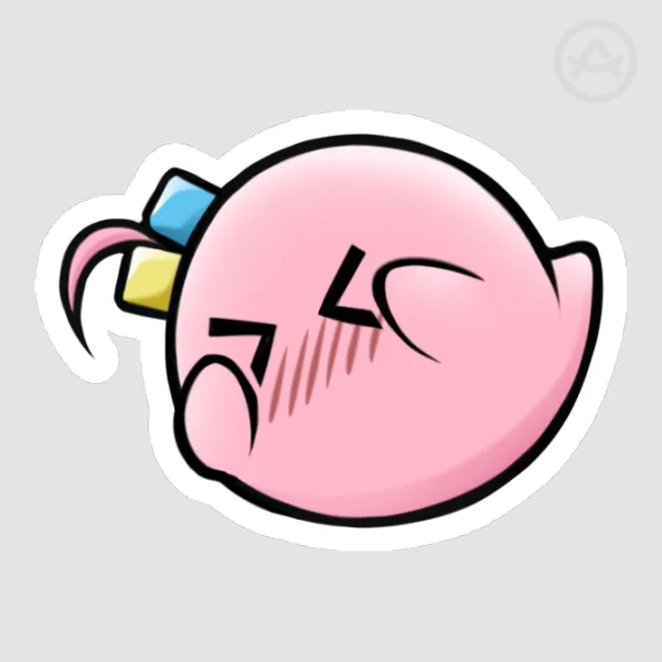 Shy Bocchi Ghost - Boocchi Mini Sticker