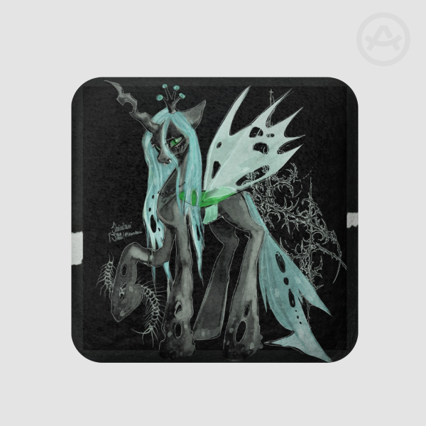 MLP Chrysalis pony Square Plush Badge