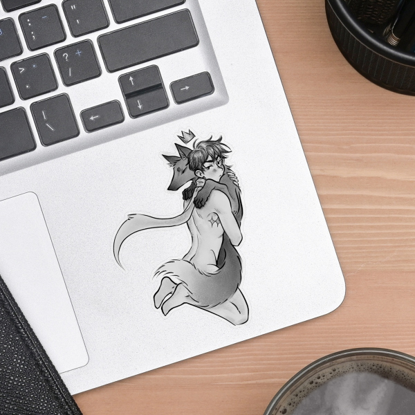 Lars PinUp FOX - Sticker