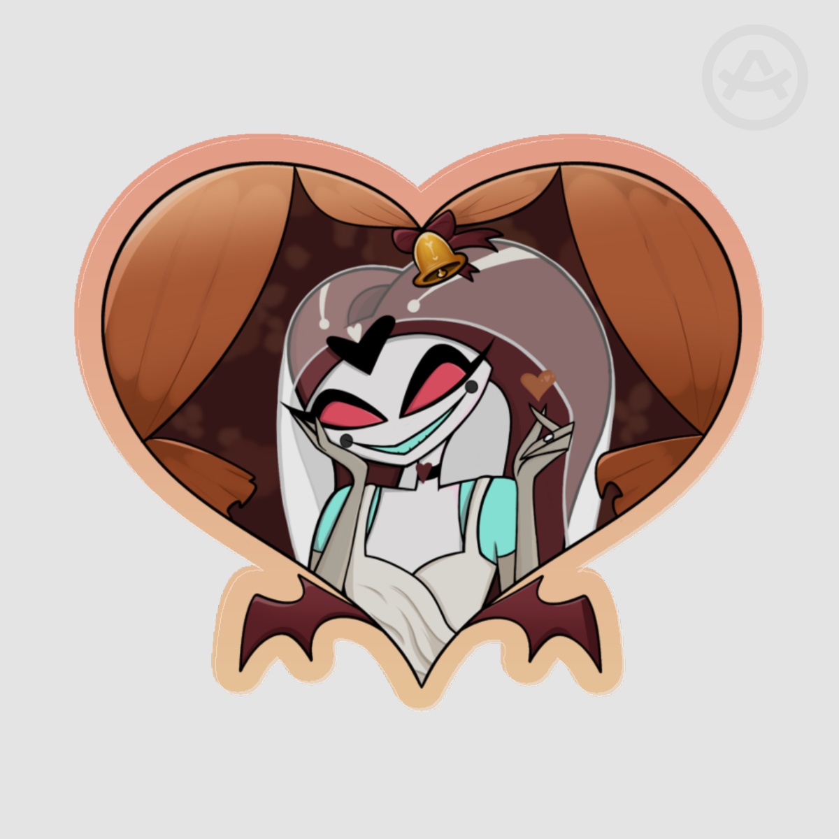 Bride Kitty Acrylic Pin || Wedding Hell-a-Collab