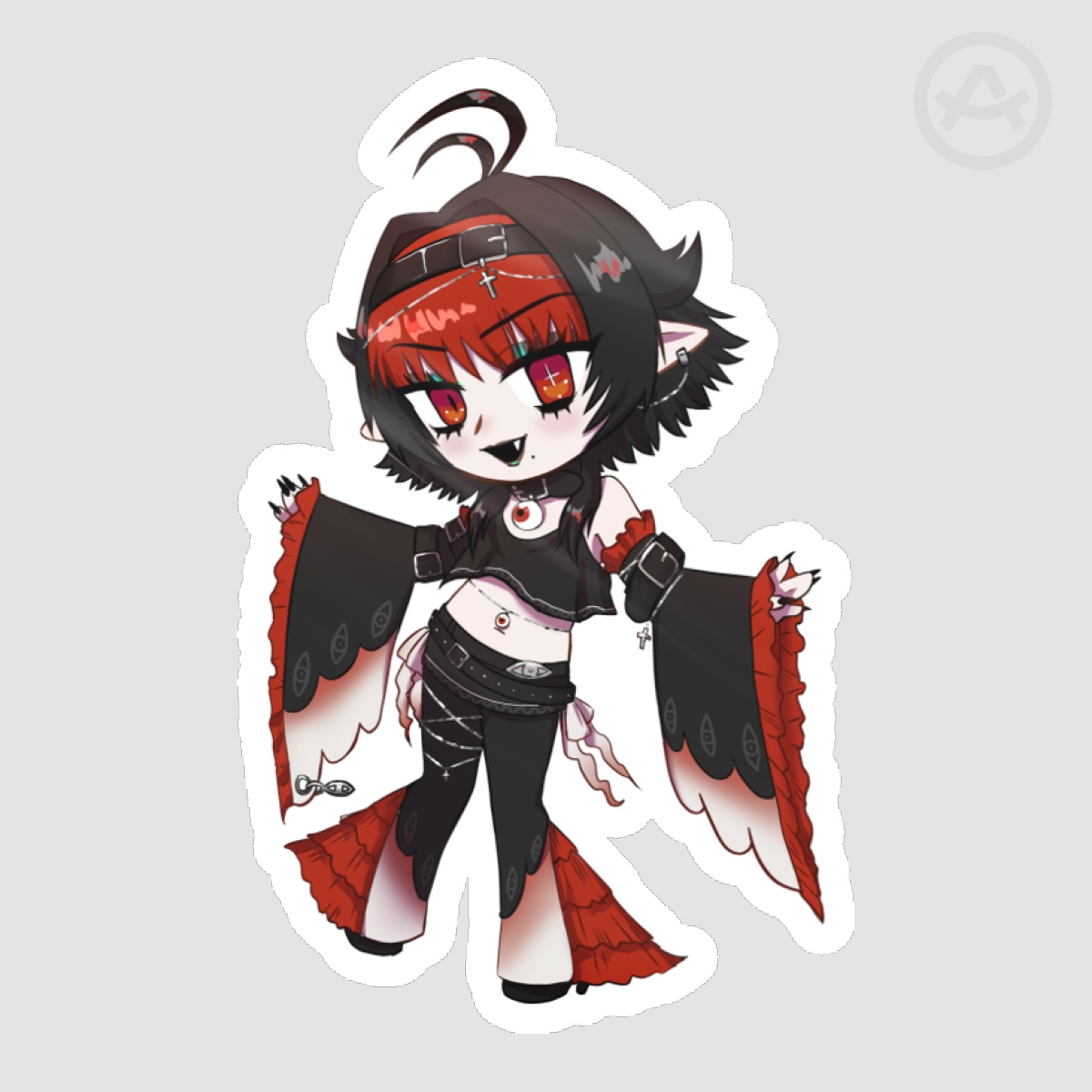 Nereus Nocturne Vinyl Sticker