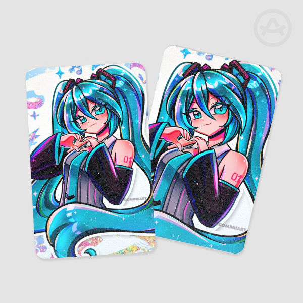 Miku Hatsune - Holographic Photocards