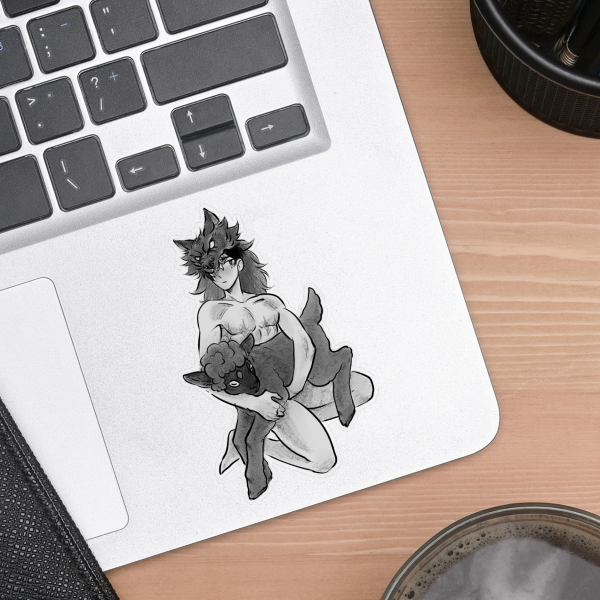 Lars PinUp LAMB - Sticker