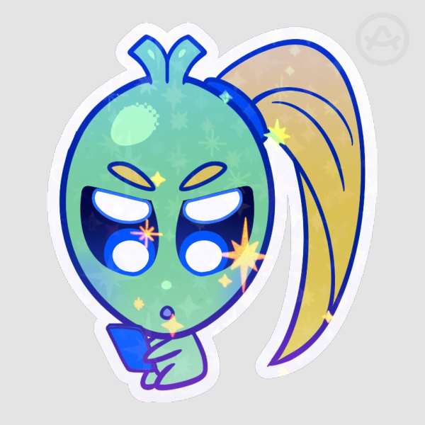 Neru Glorp Die Cut Sticker