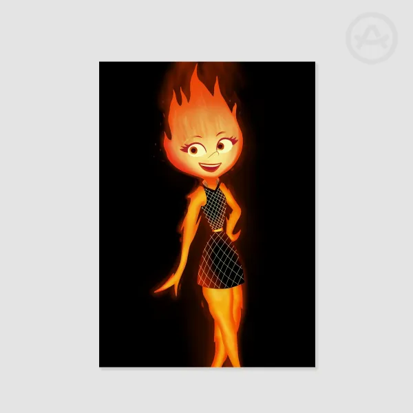 Ember (Elemental) - Poster/Print