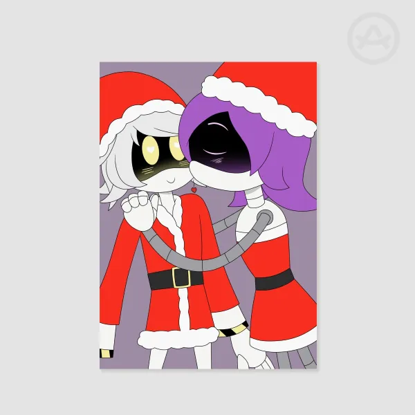 Uzi and N (Murder Drones) - Poster/Print