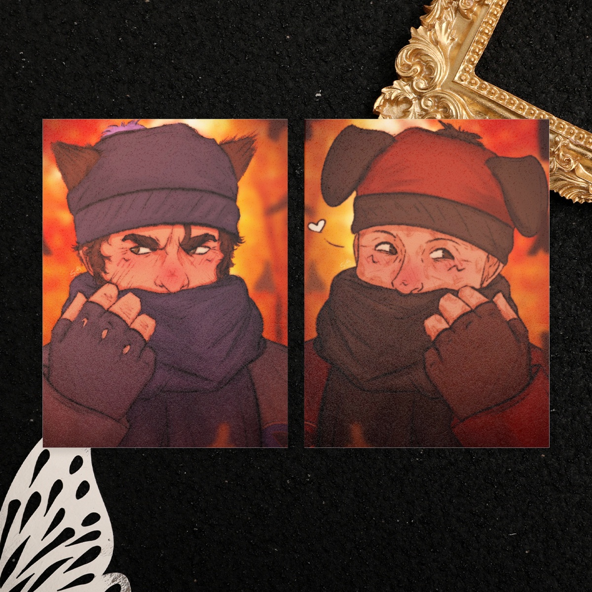 Deadpool and Wolverine Autumn Photocard Double-sided
