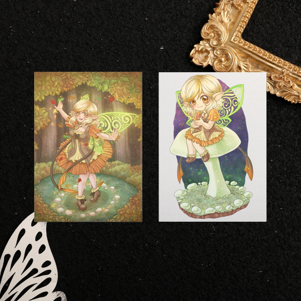 Autumn Ciella Pearl Paper Photocards
