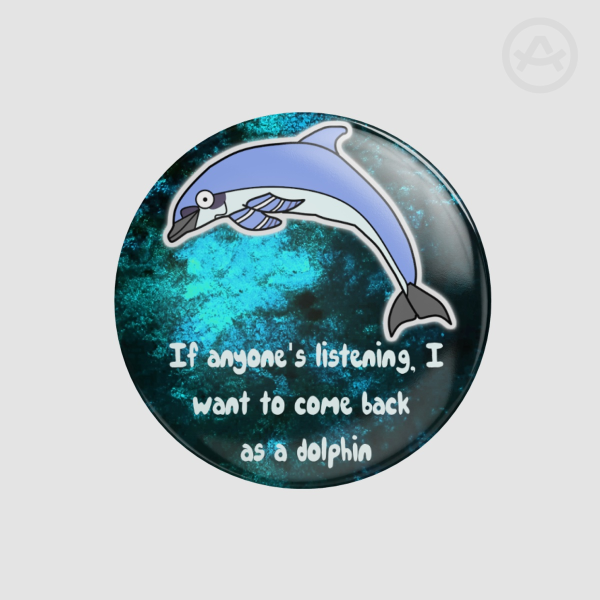 Regular Dolphin Pin