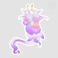 Soup filled Kibi || Die Cut Stickers