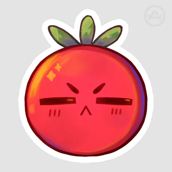 [WTSTO] Tomato - Die cut sticker