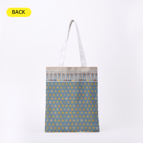 Temple of Hatshepsut Full-print Canvas Tote Bag