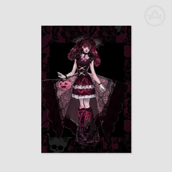 Halloween Draculaura Monster High Poster Print