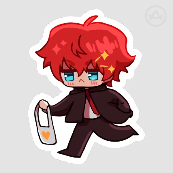 [WTSTO] Arce running - Die cut sticker