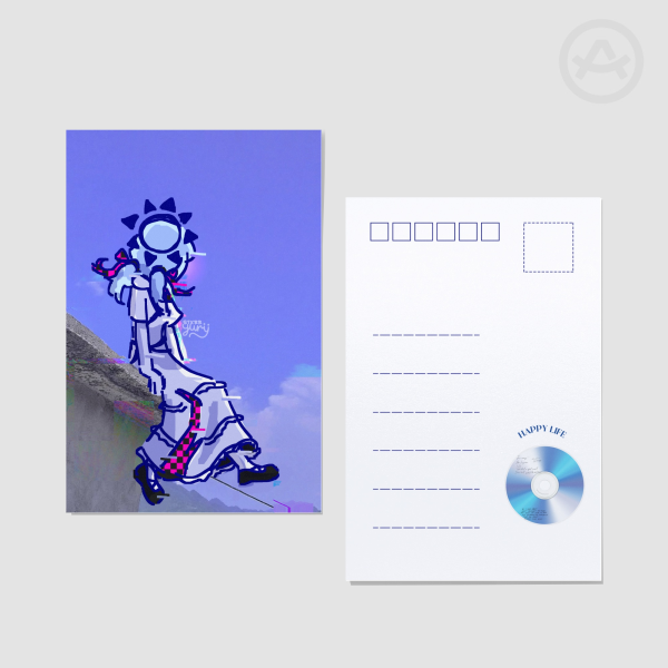 akari shattered postcard