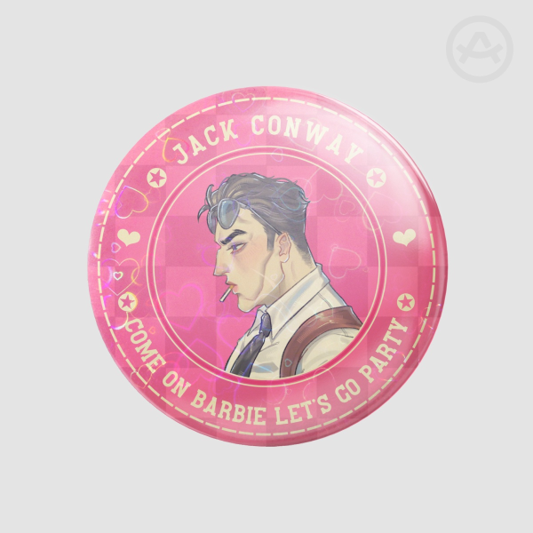 ✪ Conway BARBIE EDITION — Button Pin ✪