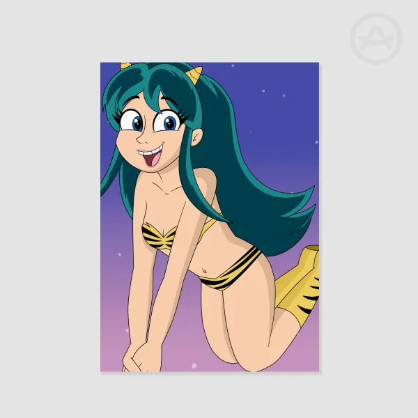 Lum Invader (Urusei Yatsura) - Poster/Print