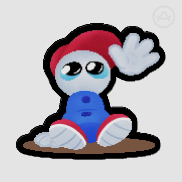 Mellow Acrylic Pin